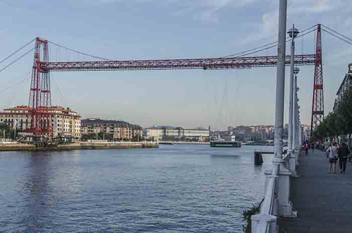 Vizcaya - Portugalete - puente de Vizcaya o puente Colgante 3.jpg